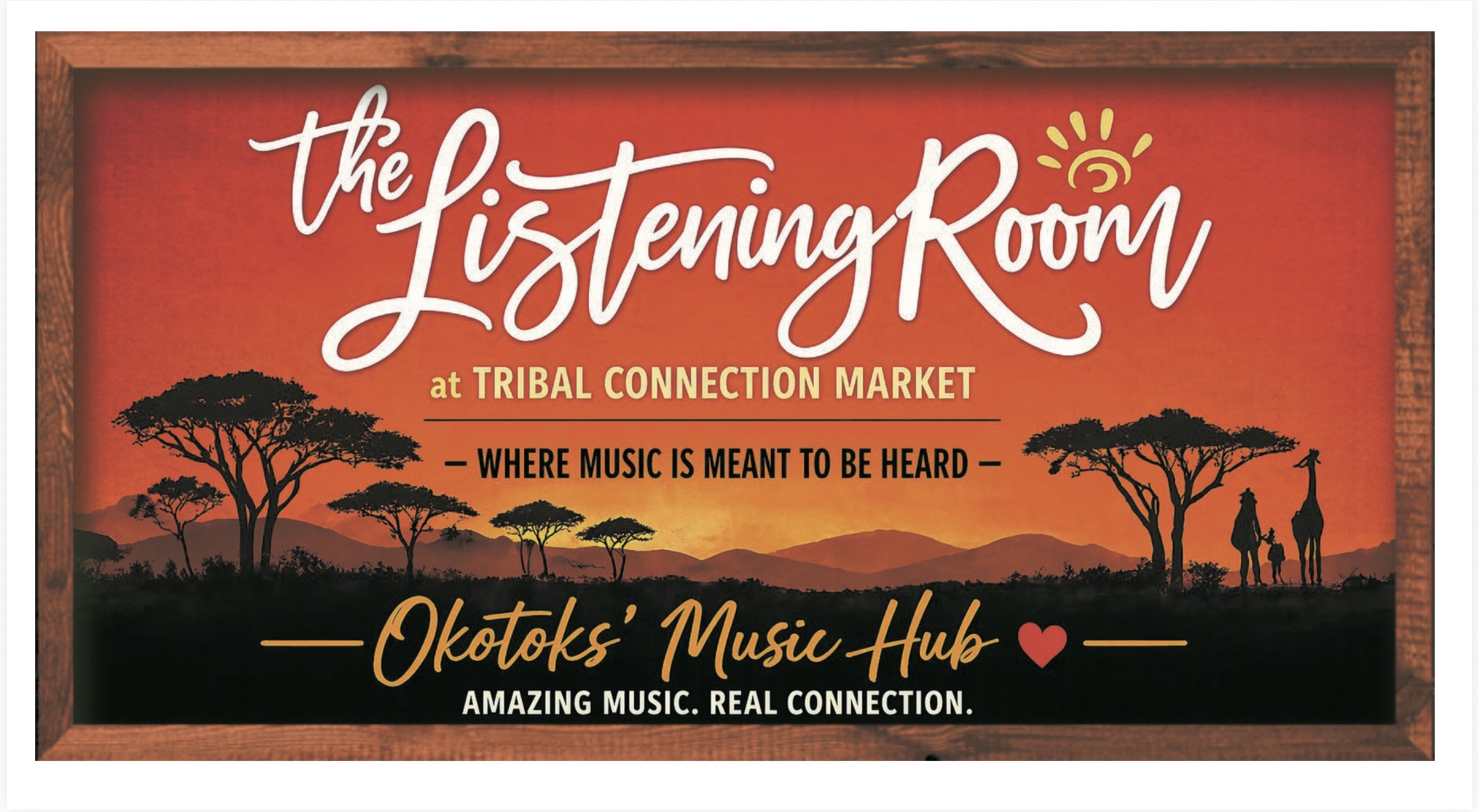 The Listening Room at Tribal Connection Market